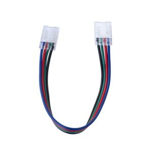 LED strip connector strip naar strip 24V RGB COB IP20 met 15cm draad