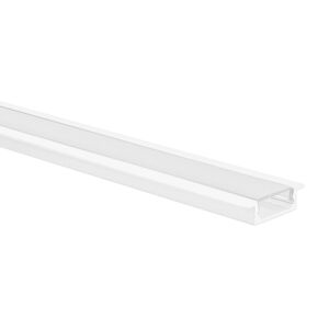 LED strip profiel Matera wit laag 5m (2 x 2,5m) incl. melkwitte afdekkap