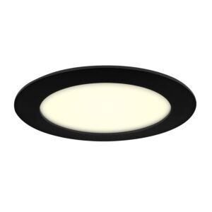 LED Downlight Premium Line 18cm zwart 11W 3000K IP44 dimbaar