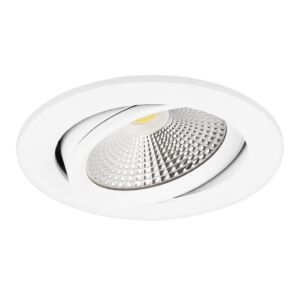 LED inbouwspot Eleanora rond 6W dim to warm 2000K-3000K wit inclusief driver IP44