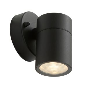 Wandlamp Acero Down zwart GU10 IP44