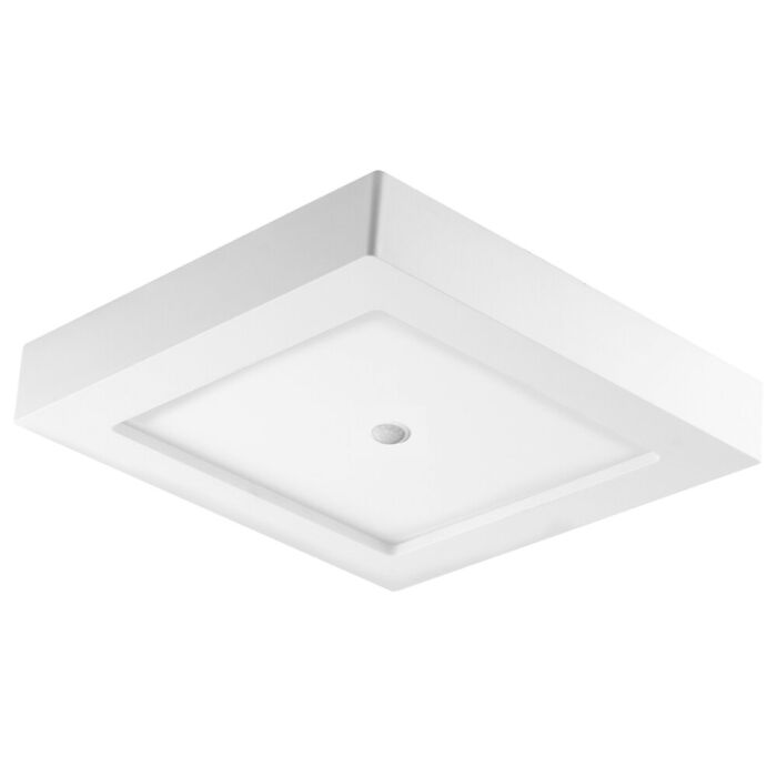 Wand- en plafondlamp Milex met bewegingssensor 24W 3000K IP20