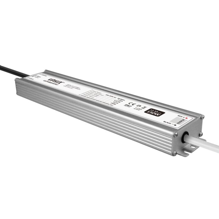 LED transformator 12V 12,5A Max. 150W IP67