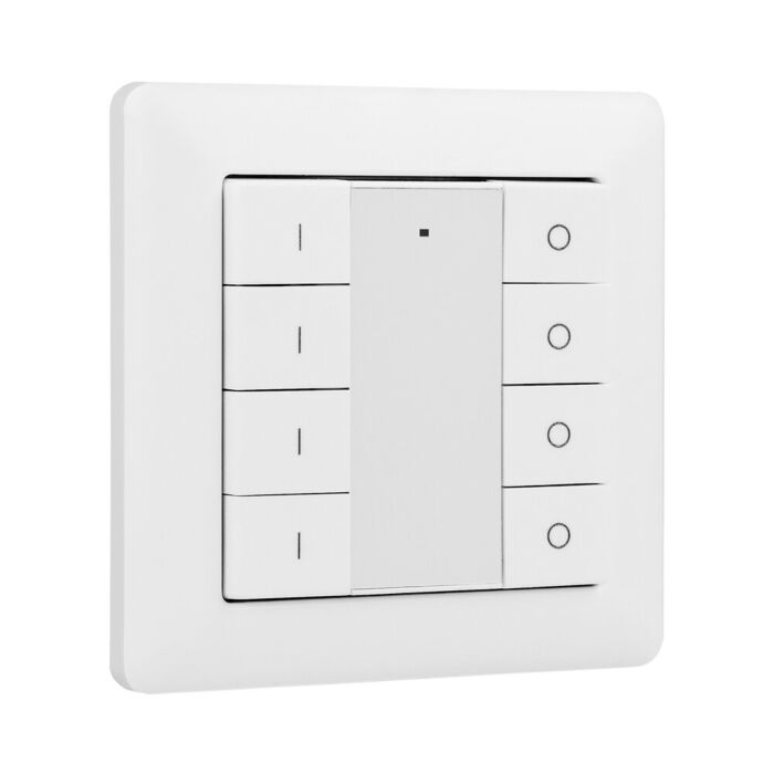 Draadloze wandbediening RF dimmers 4 zones