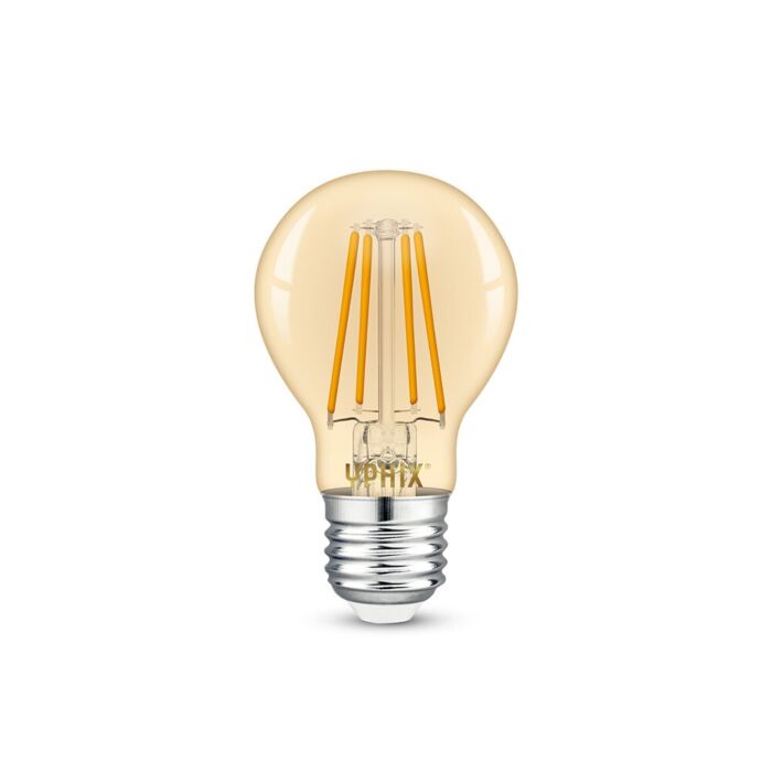 Vulkanisch Lounge Technologie E27 LED filament lamp Atlas Amber 4,5 Watt dimbaar A60 (Vervangt 35W) |  LEDdirect